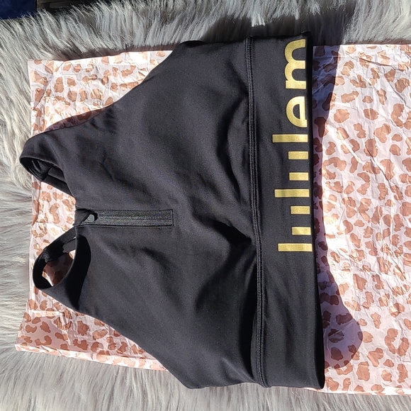 lululemon athletica Other - Nwot! Lululemon energy bra high neck long line zip special edition